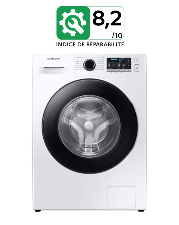 Lave-linge ecobubble SAMSUNG 7kg - WW70TA046AH - Indice de