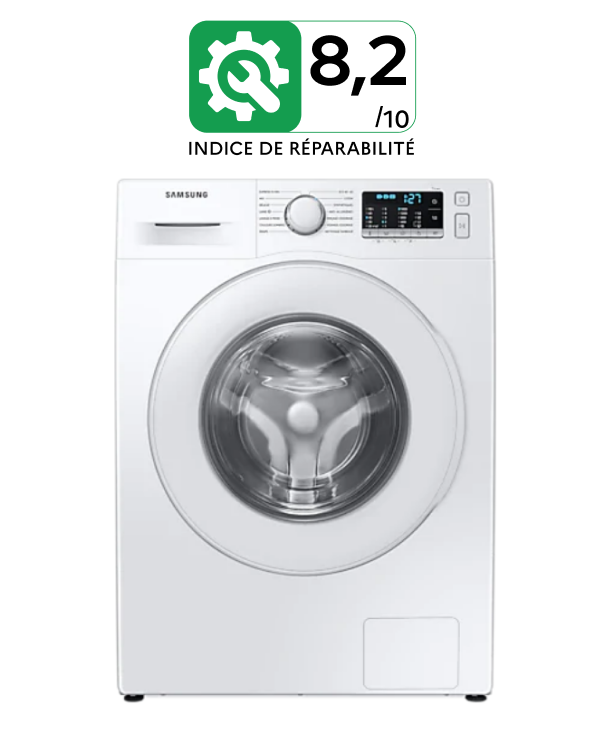 Lave-linge ecobubble SAMSUNG 7kg - WW70TA046TT - Indice de