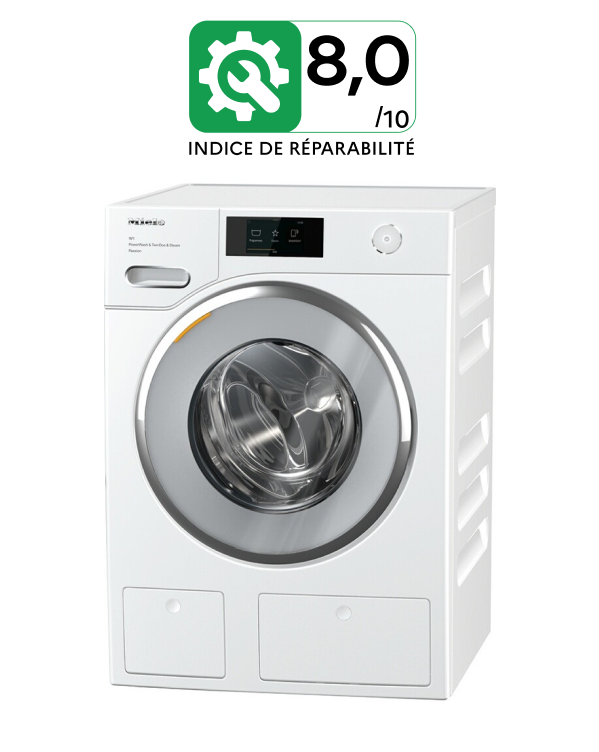 Lave linge hublot MIELE WWV 980 WPS - Indice de Réparabilité