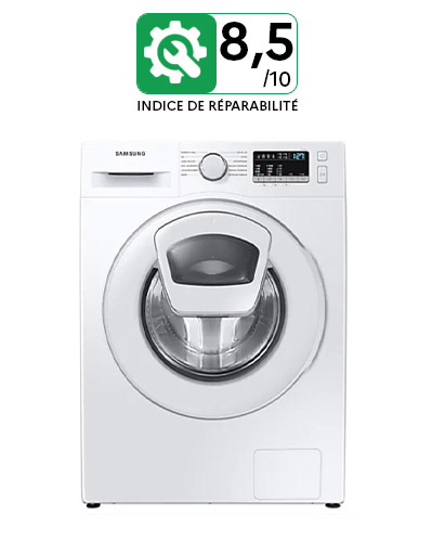 Lave-linge ecobubble SAMSUNG 9kg - WW90TA046TT - Indice de Réparabilité