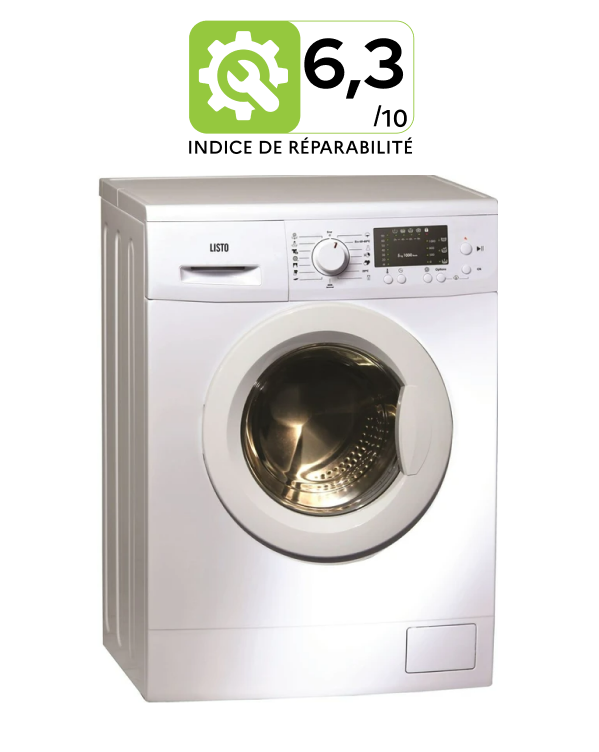 Lave linge hublot LISTO LF612-L4b