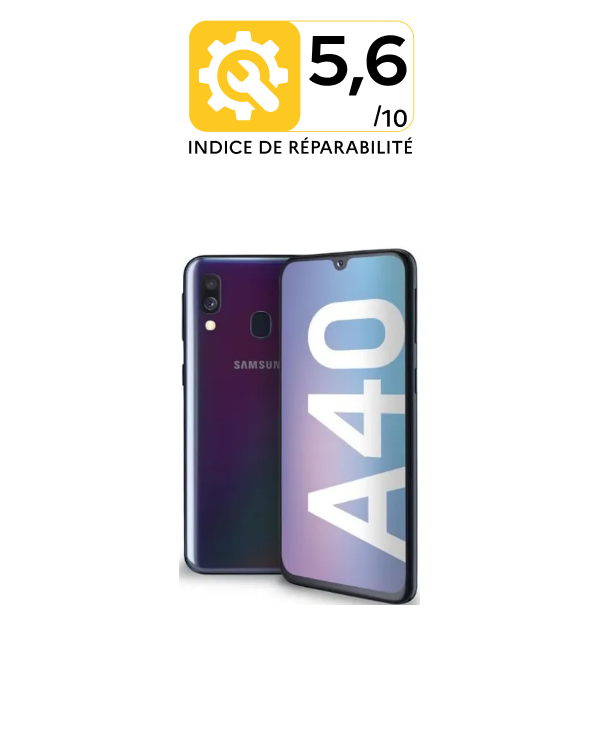 Galaxy A40 - 64 Go - Noir