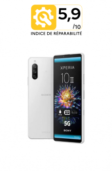 Smartphone Sony Xperia 10 V - Indice de Réparabilité