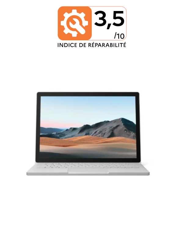 Ordinateur portable MICROSOFT Surface Book 3 - 15 - Core i7 - RAM 32Go -  Stockage 512Go SSD - AZERTY - Indice de Réparabilité