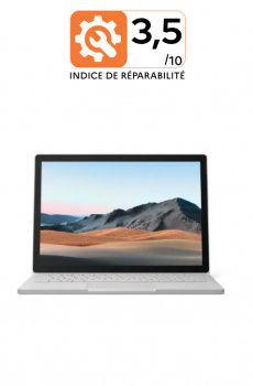 Ordinateur portable MICROSOFT Surface Laptop Go - 12,45 - Intel Core i5  1035G1 - RAM 8Go - Stockage 256Go SSD - Bleu- Windows 10 - AZERTY - Indice  de Réparabilité