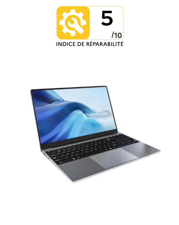 Ordinateur portable KUU A10 - Clavier AZERTY- 15.6 FHD - Intel Celeron  J4125 2.00GHz UP to 2.7Ghz - RAM 8Go - Stockage 256Go SSD - Indice de  Réparabilité