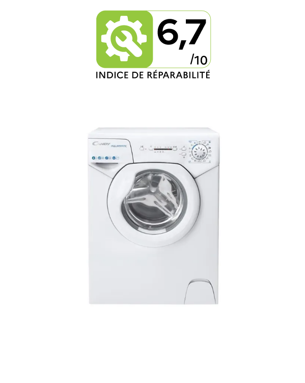 Lave-linge hublot CANDY AQUA 1042DE/2-S - Compact 4 kg - 1000 trs