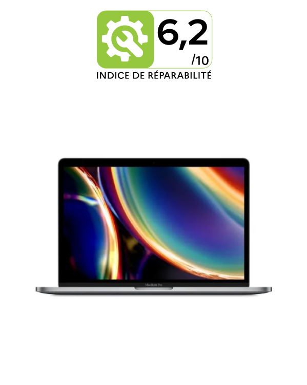 Ordinateur portable Apple Macbook Pro 13,3 pouces (gris sidéral, To) 2,0  GHz Quad Core i5 (2020) 512 Go Flash HD et 16 Go de RAM-Mac OS (certifié,  garantie 1 an) 