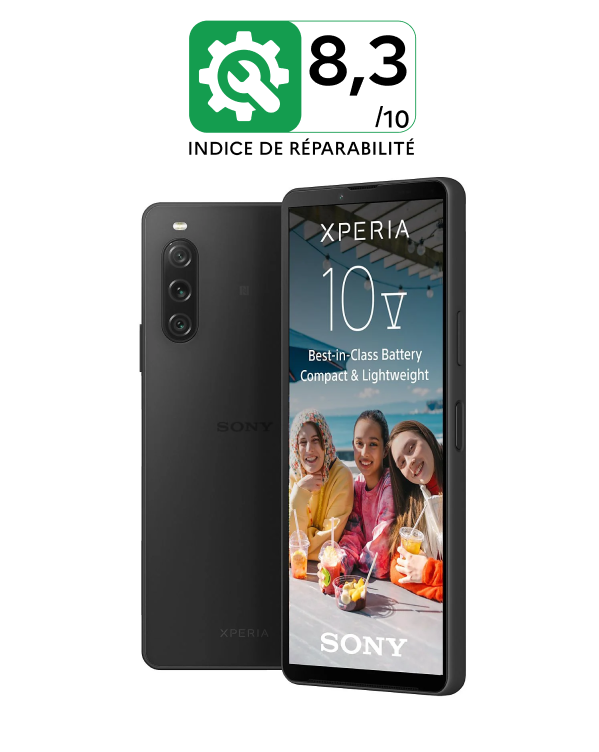 Smartphone Sony Xperia 10 V - Indice de Réparabilité